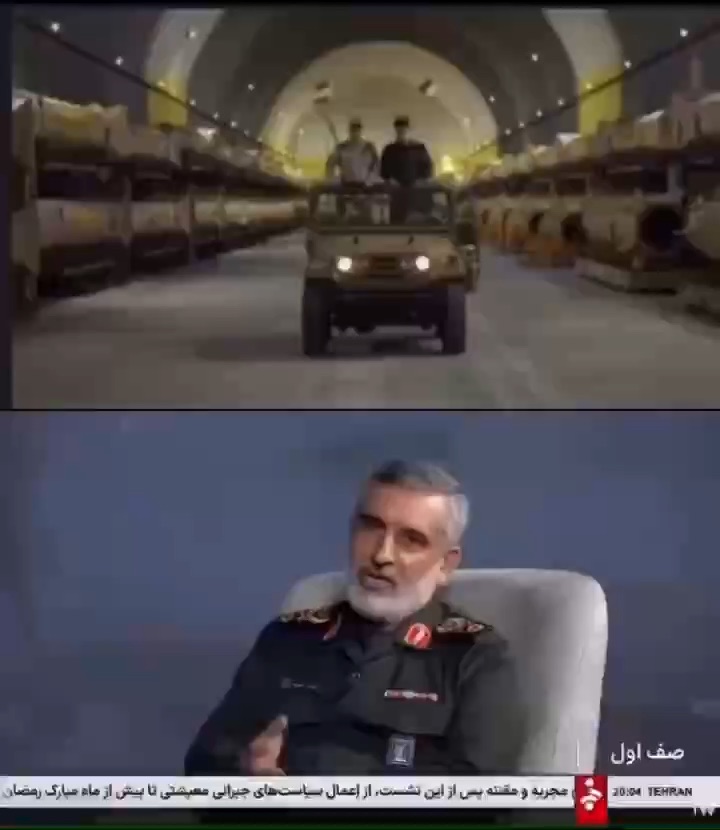 مخازن موشک ایران